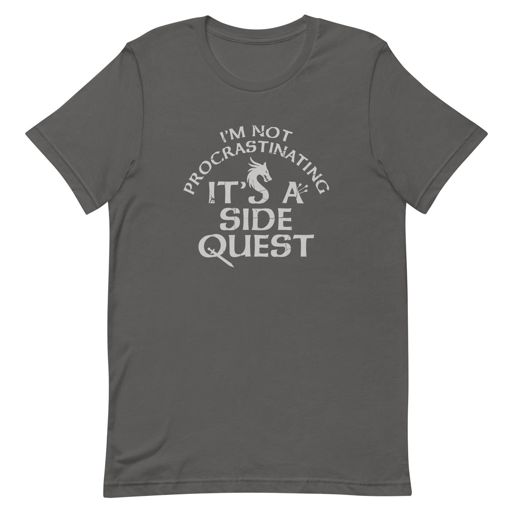 I'm Not Procrastinating, It's A Side Quest Men's Signature Tee Hoodie, Sweatshirt | CoreVibeTees.com (Image 5)