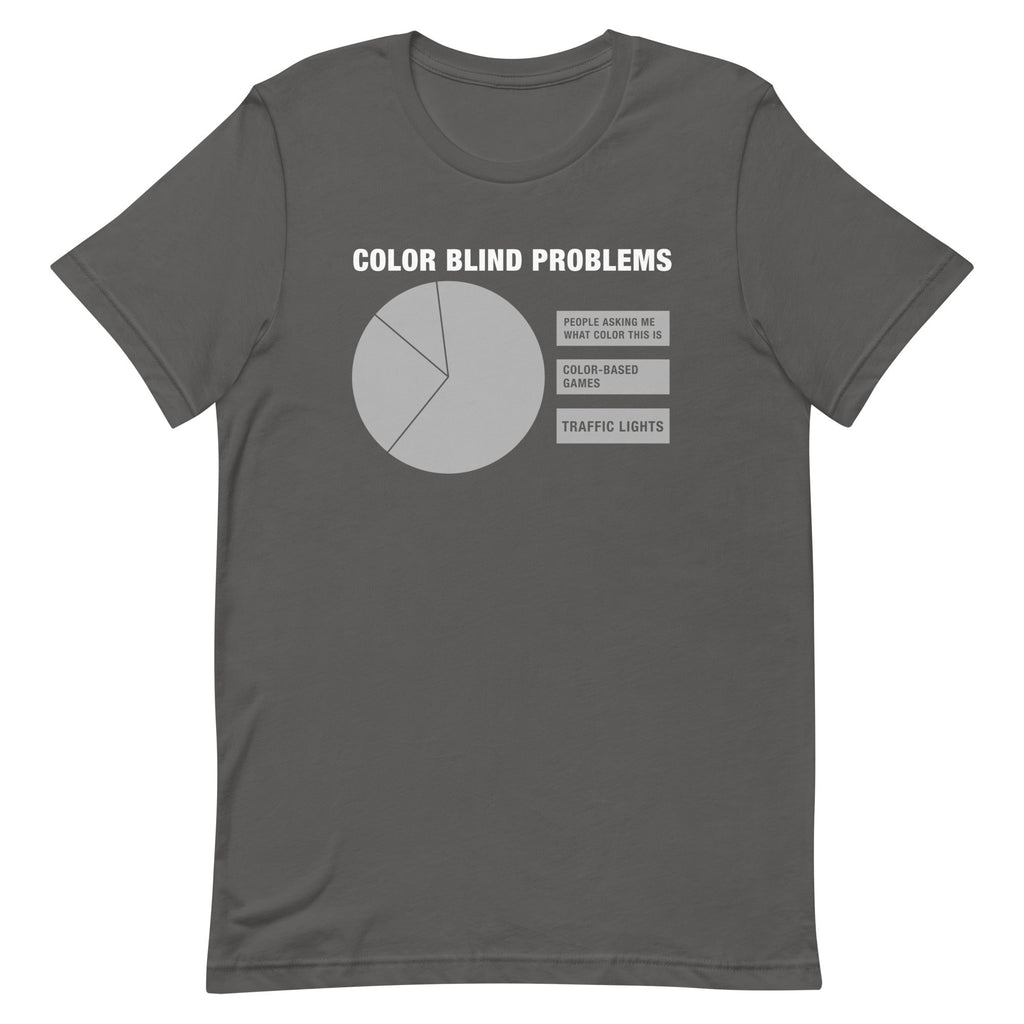Color Blind Problems Men's Signature Tee Hoodie, Sweatshirt | CoreVibeTees.com (Image 1)