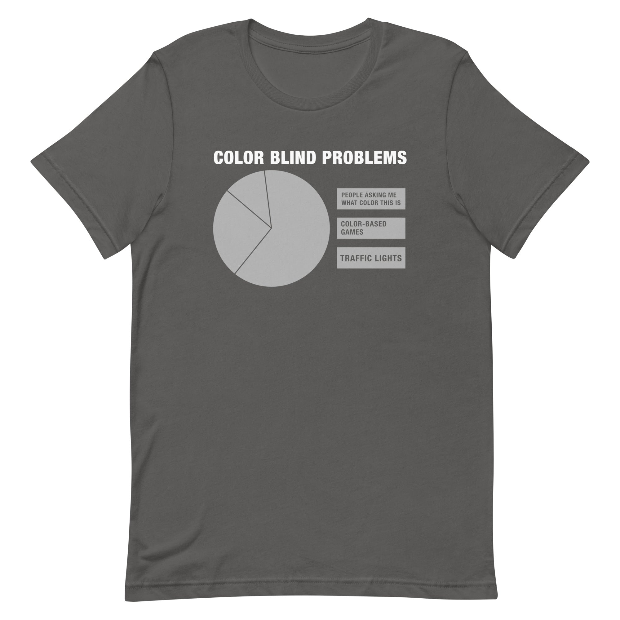 Color Blind Problems Men's Signature Tee Hoodie, Sweatshirt | CoreVibeTees.com (Image 1)
