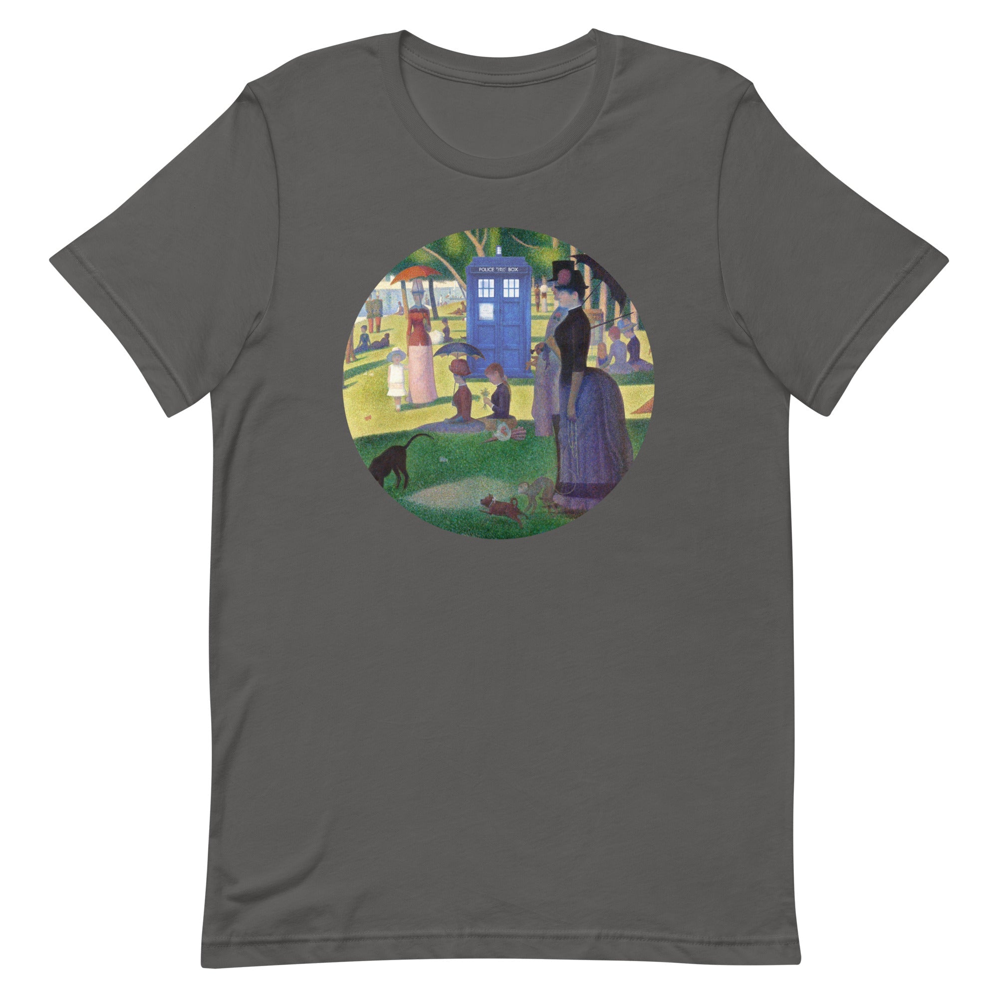 Tardis On La Grande Men's Signature Tee Hoodie, Sweatshirt | CoreVibeTees.com (Image 3)