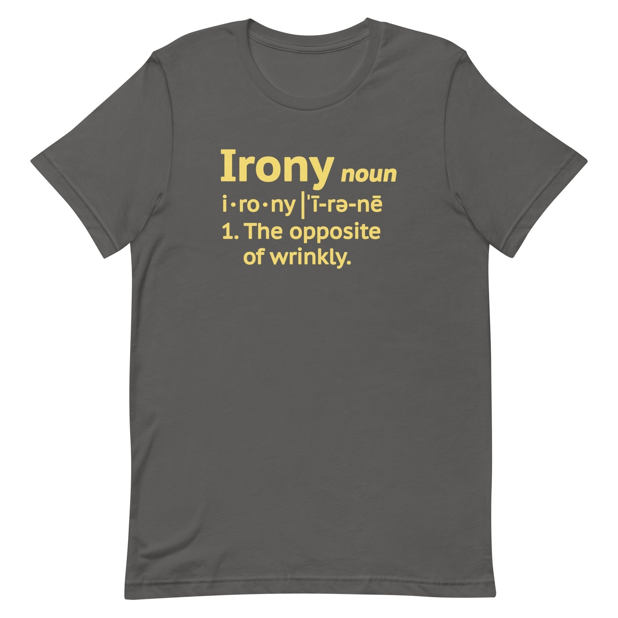 Irony Definition Men's Signature Tee Hoodie, Sweatshirt | CoreVibeTees.com (Image 3)