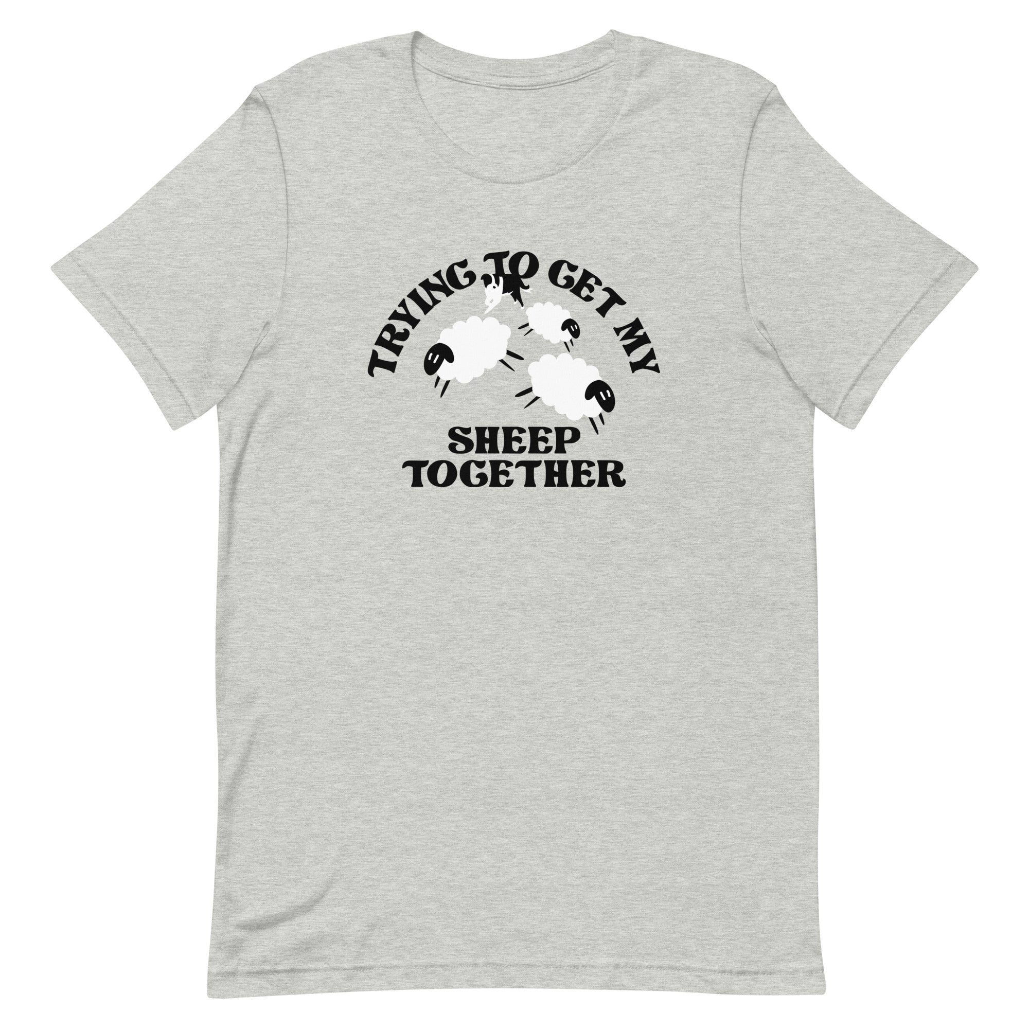 Trying To Get My Sheep Together Men's Signature Tee Hoodie, Sweatshirt | CoreVibeTees.com (Image 1)