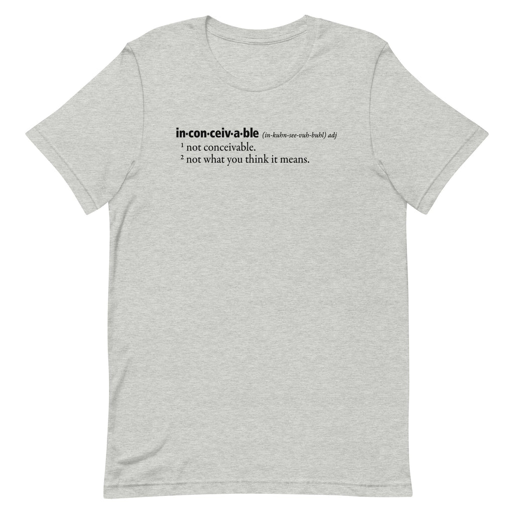 Inconceivable Definition Men's Signature Tee Hoodie, Sweatshirt | CoreVibeTees.com (Image 1)