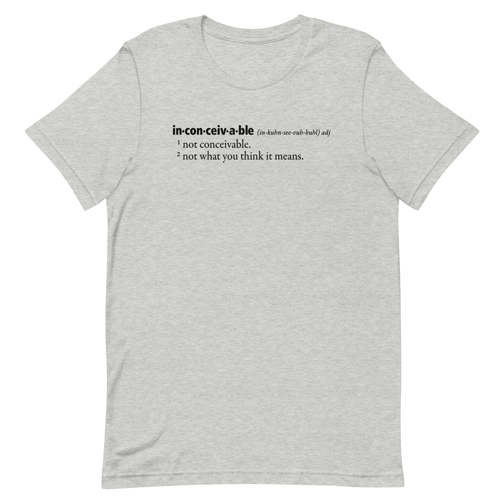 Inconceivable Definition Men's Signature Tee Hoodie, Sweatshirt | CoreVibeTees.com (Image 1)