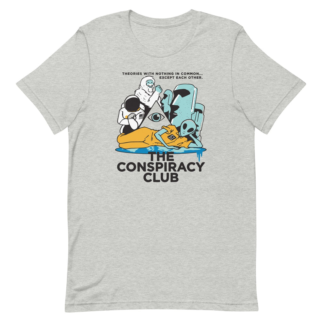The Conspiracy Club Men's Signature Tee Hoodie, Sweatshirt | CoreVibeTees.com (Image 1)