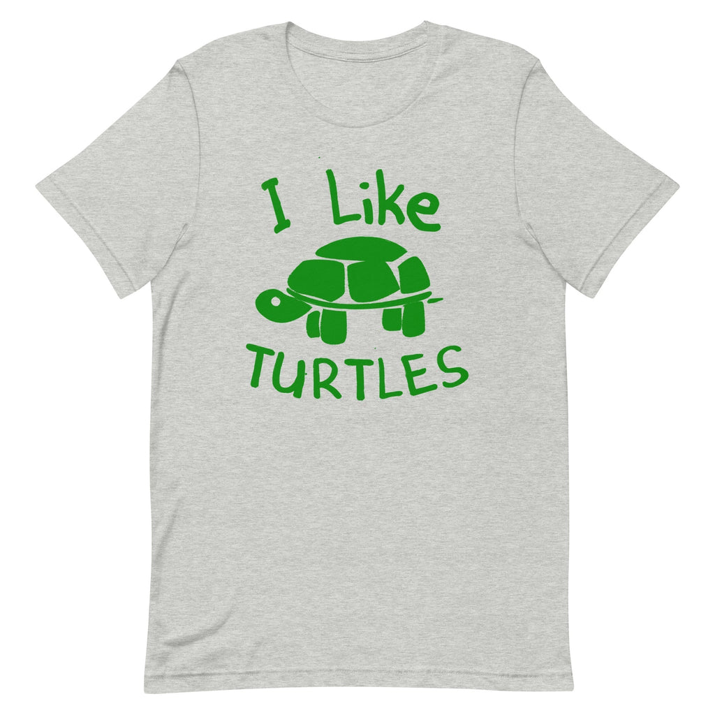 I Like Turtles Men's Signature Tee Hoodie, Sweatshirt | CoreVibeTees.com (Image 3)
