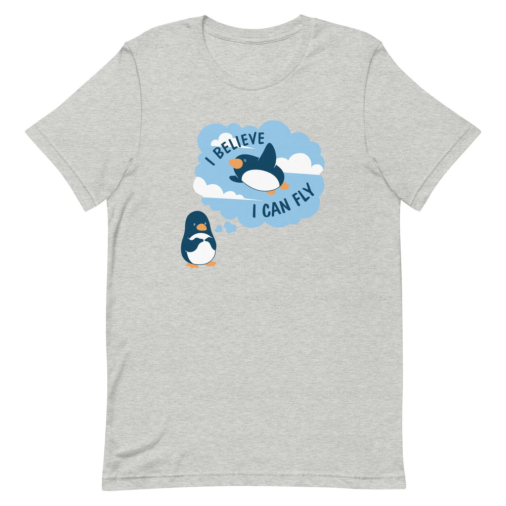 I Believe I Can Fly Men's Signature Tee Hoodie, Sweatshirt | CoreVibeTees.com (Image 1)
