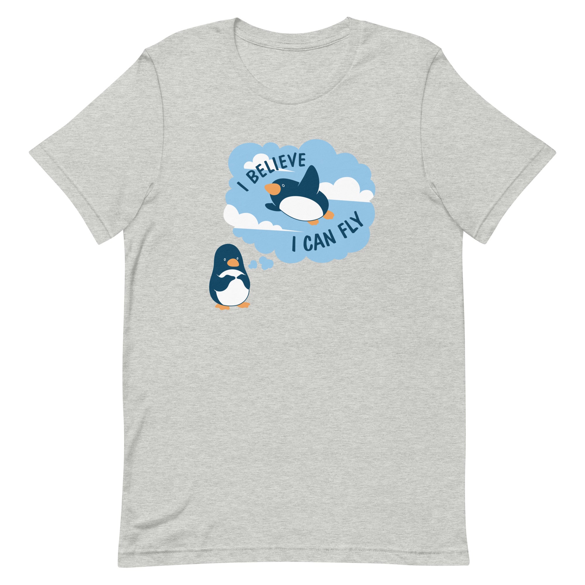 I Believe I Can Fly Men's Signature Tee Hoodie, Sweatshirt | CoreVibeTees.com (Image 1)