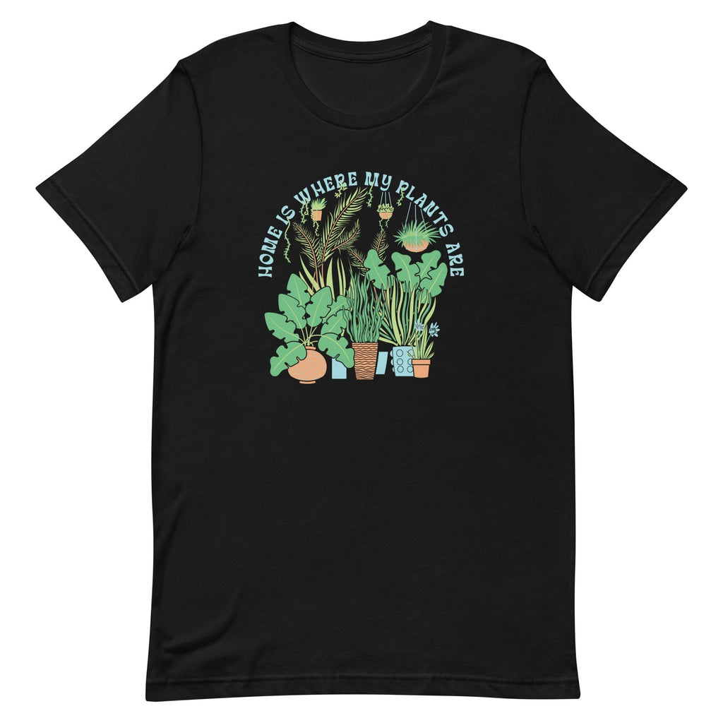Home Is Where The Plants Are Men's Signature Tee Hoodie, Sweatshirt | CoreVibeTees.com (Image 2)