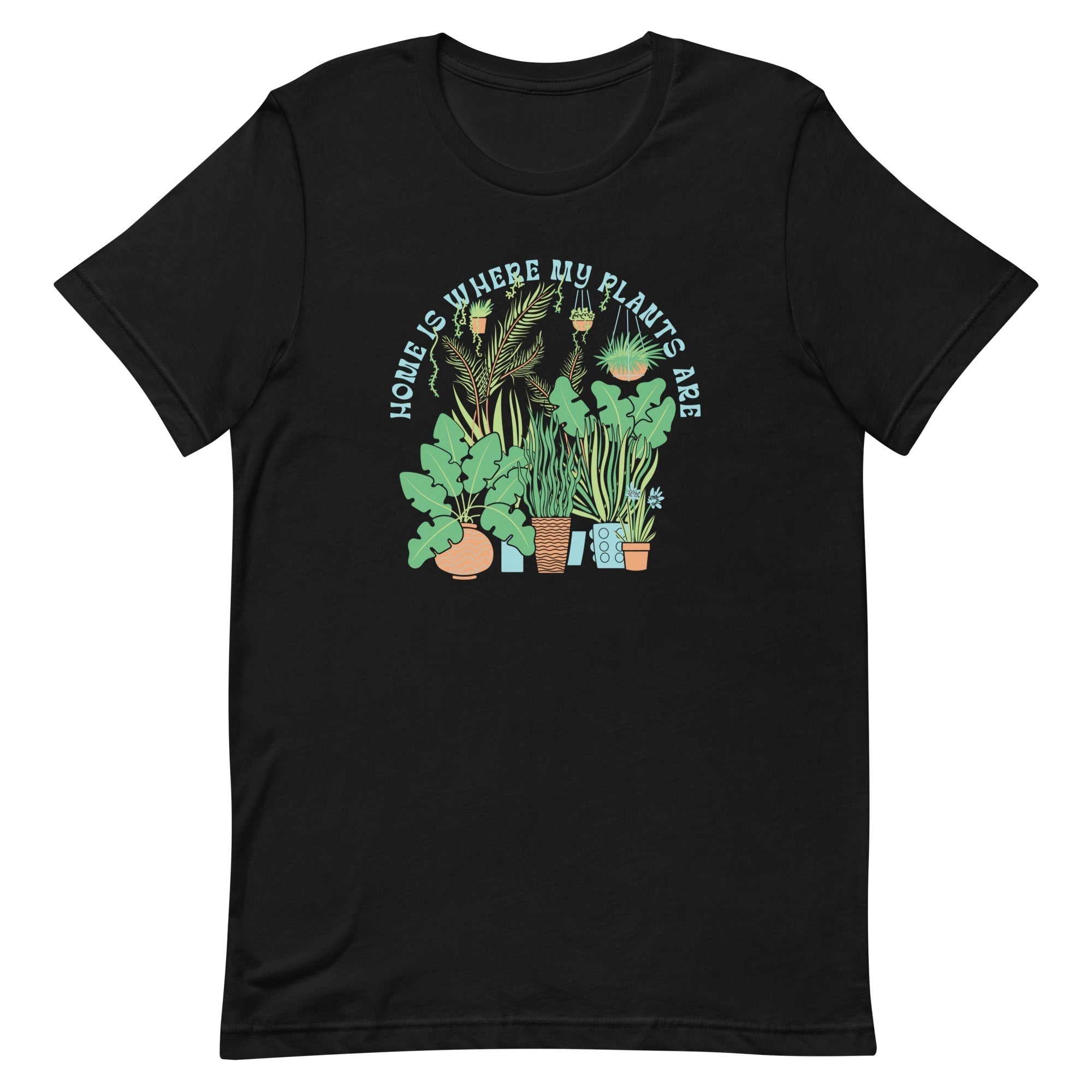 Home Is Where The Plants Are Men's Signature Tee Hoodie, Sweatshirt | CoreVibeTees.com (Image 2)