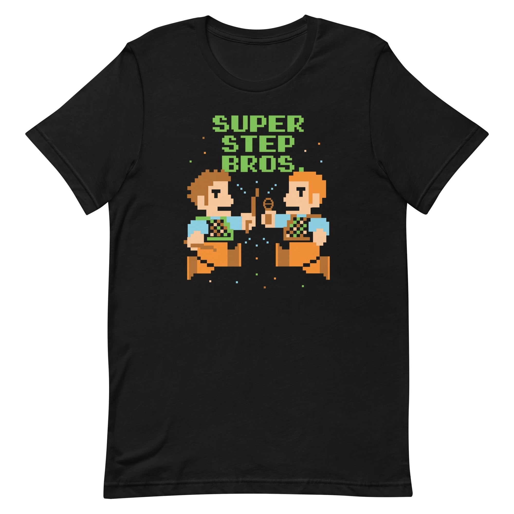 Super Step Bros Men's Signature Tee Hoodie, Sweatshirt | CoreVibeTees.com (Image 2)