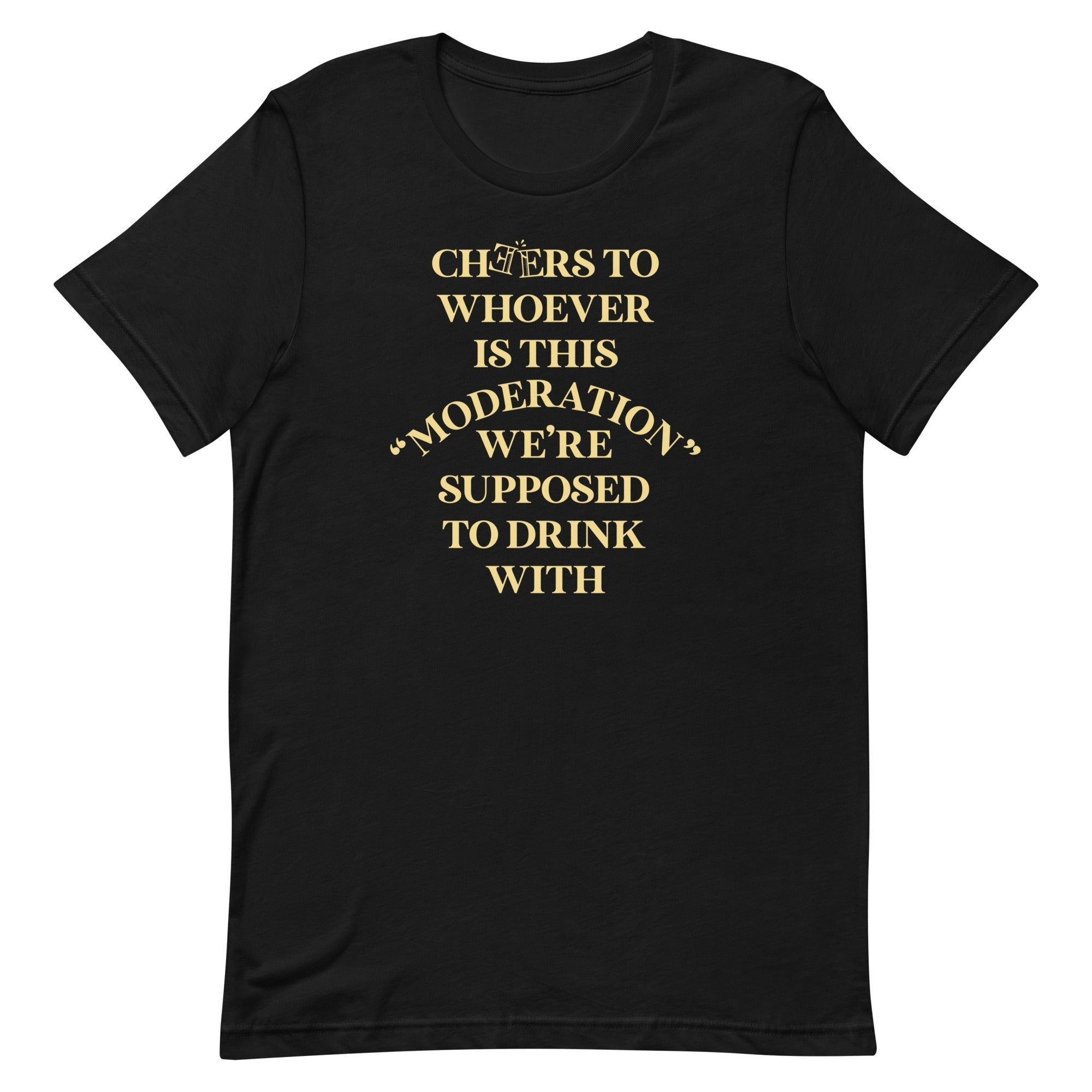 Cheers To Whoever Is This Moderation Men's Signature Tee Hoodie, Sweatshirt | CoreVibeTees.com (Image 2)
