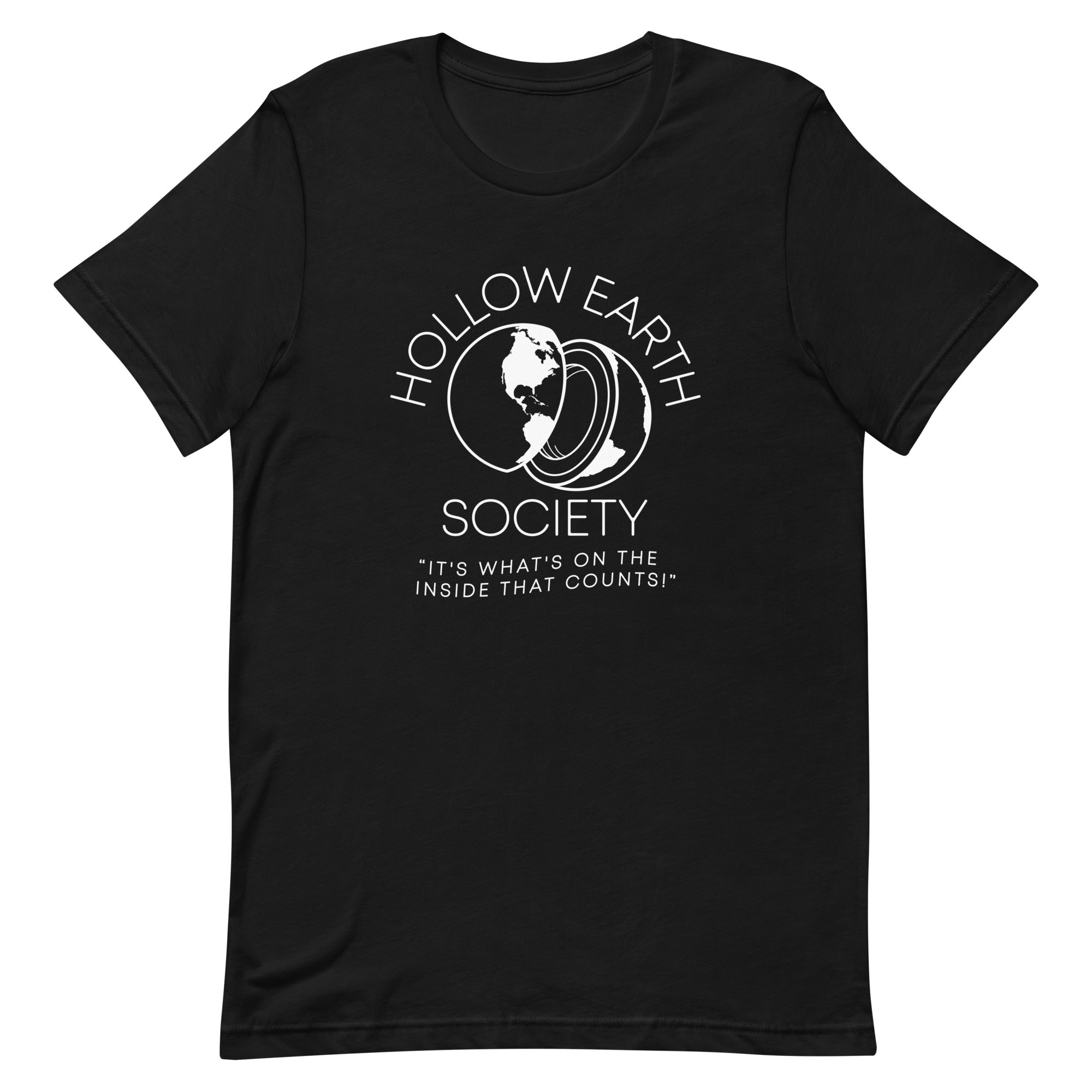 Hollow Earth Society Men's Signature Tee Hoodie, Sweatshirt | CoreVibeTees.com (Image 2)