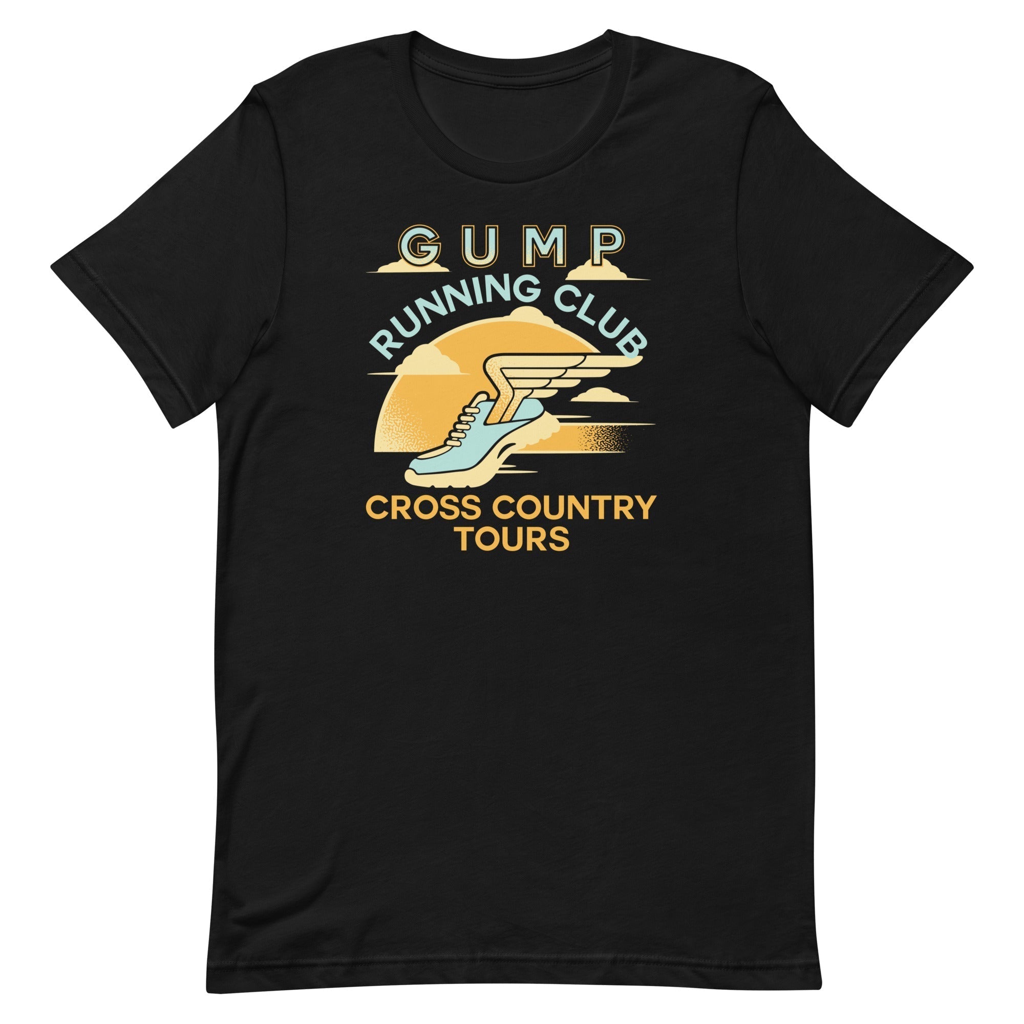Gump Running Club Men's Signature Tee Hoodie, Sweatshirt | CoreVibeTees.com (Image 2)