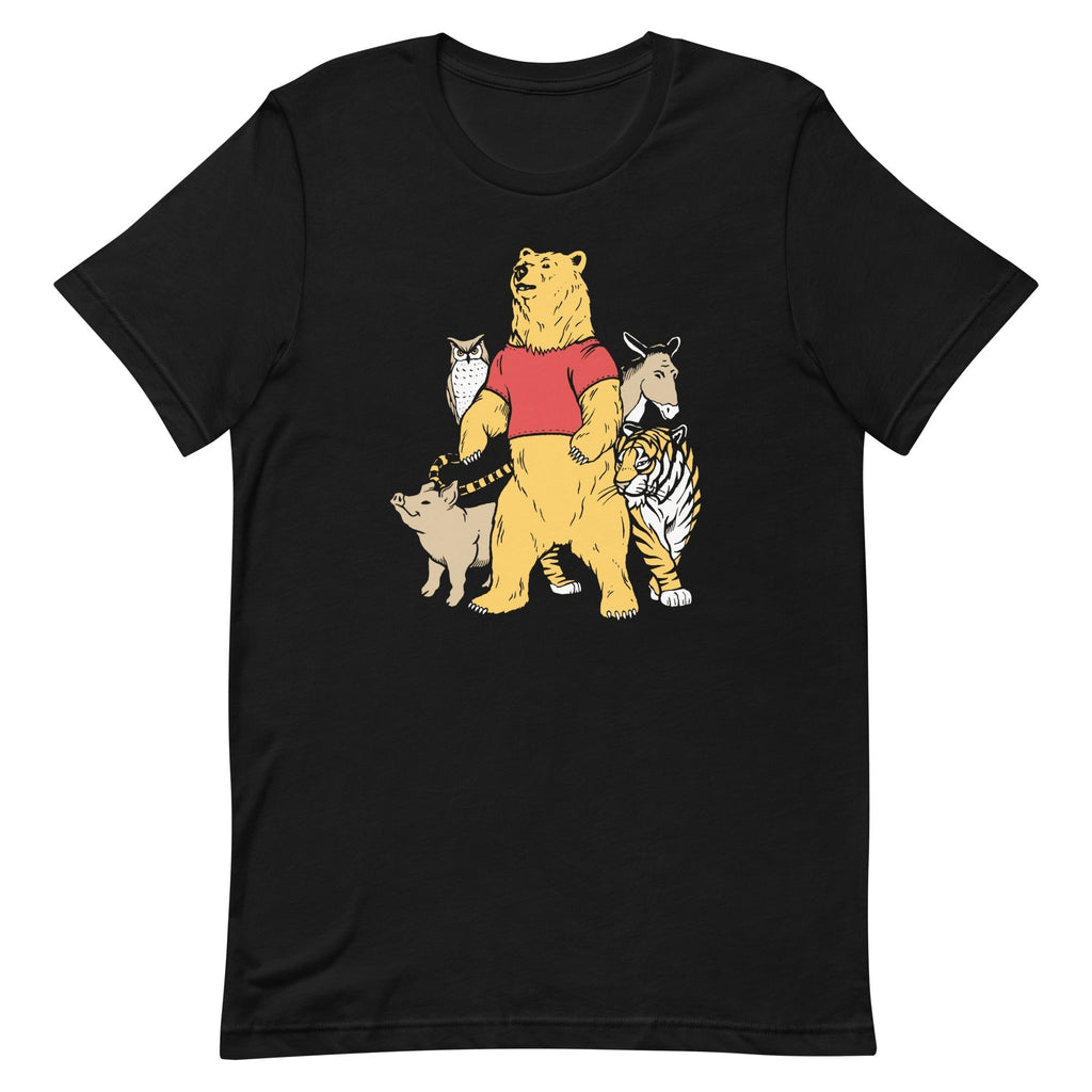 Bear And Friends Men's Signature Tee Hoodie, Sweatshirt | CoreVibeTees.com (Image 2)