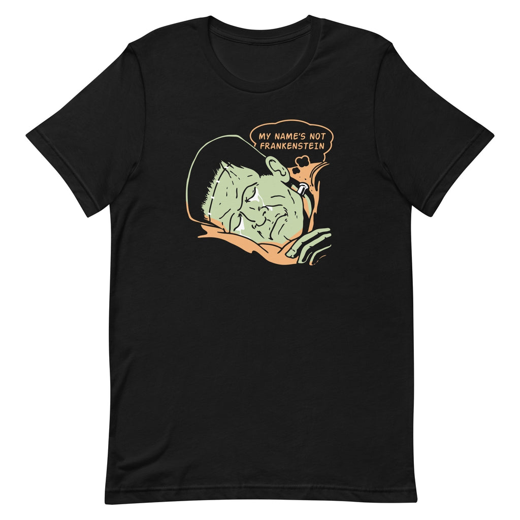 My Name's Not Frankenstein Men's Signature Tee Hoodie, Sweatshirt | CoreVibeTees.com (Image 2)