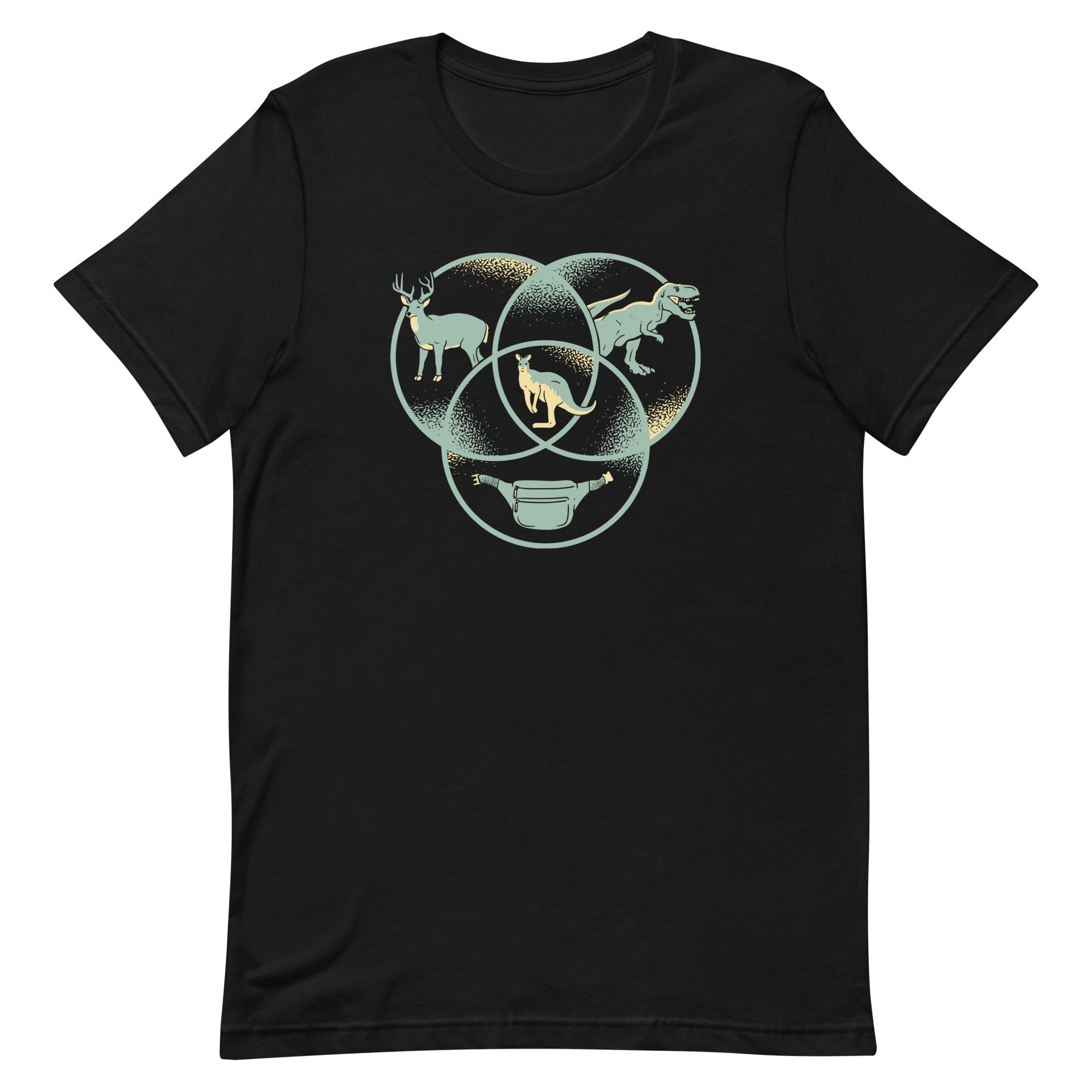 Kangaroo Venn Diagram Men's Signature Tee Hoodie, Sweatshirt | CoreVibeTees.com (Image 2)