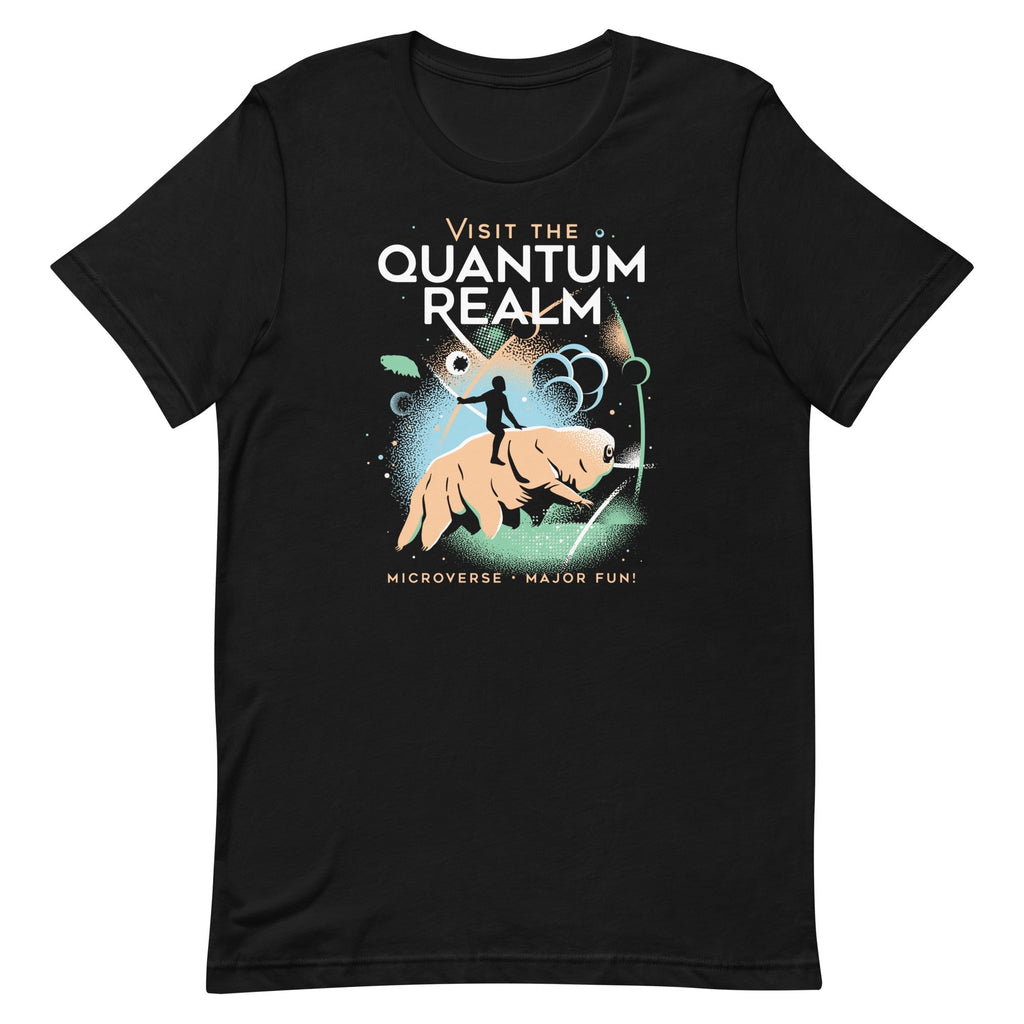 Visit The Quantum Realm Men's Signature Tee Hoodie, Sweatshirt | CoreVibeTees.com (Image 2)