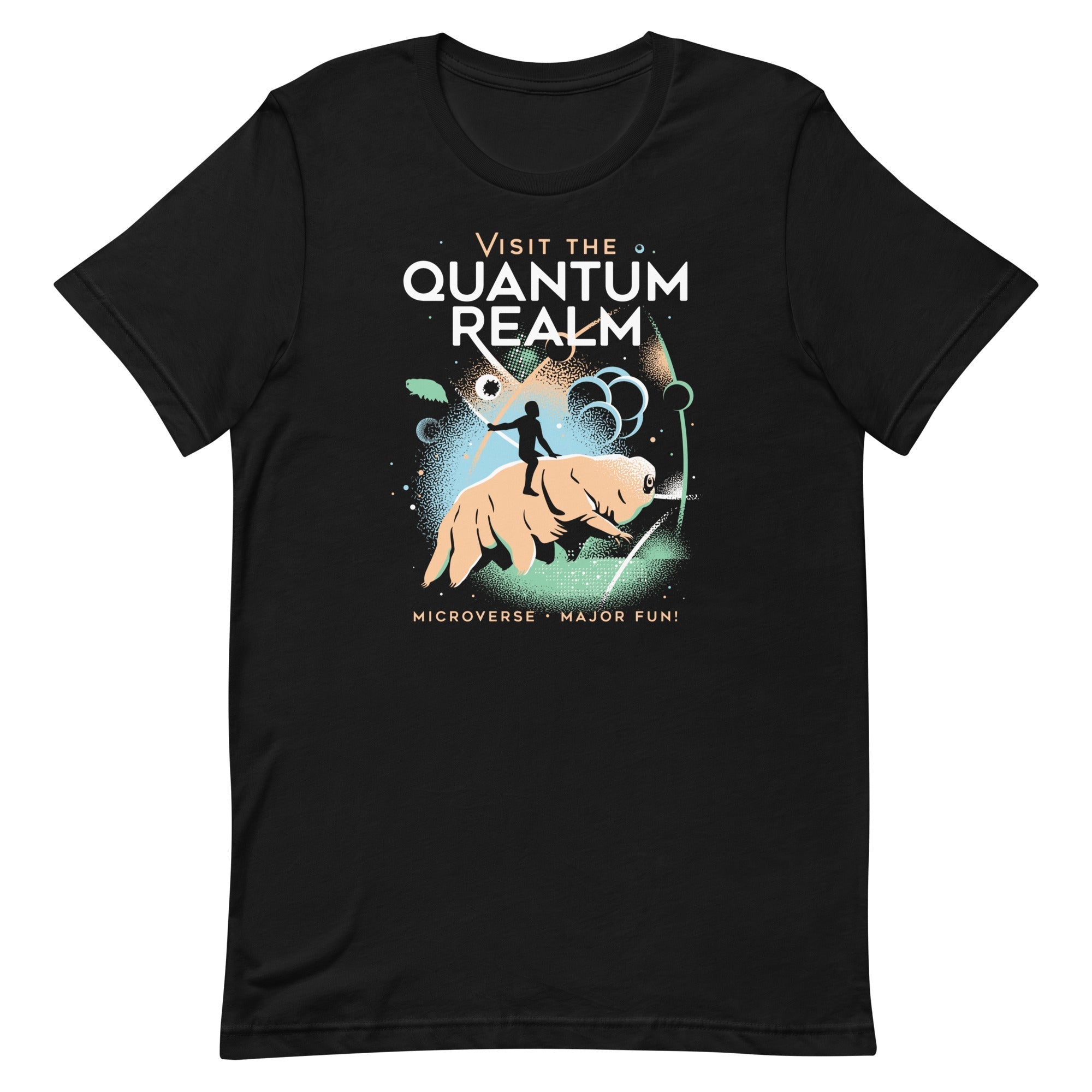 Visit The Quantum Realm Men's Signature Tee Hoodie, Sweatshirt | CoreVibeTees.com (Image 2)