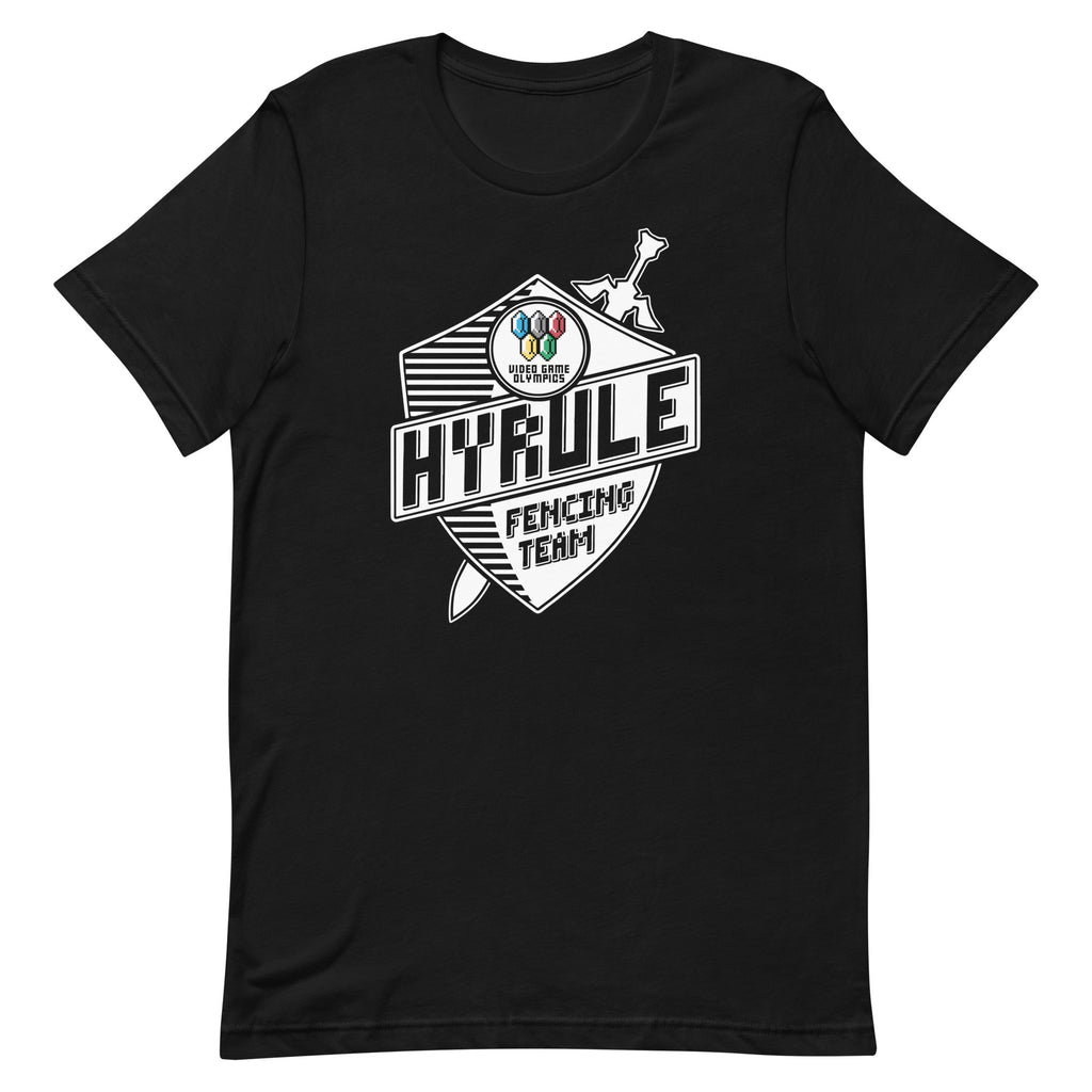 Hyrule Fencing Team Men's Signature Tee Hoodie, Sweatshirt | CoreVibeTees.com (Image 2)