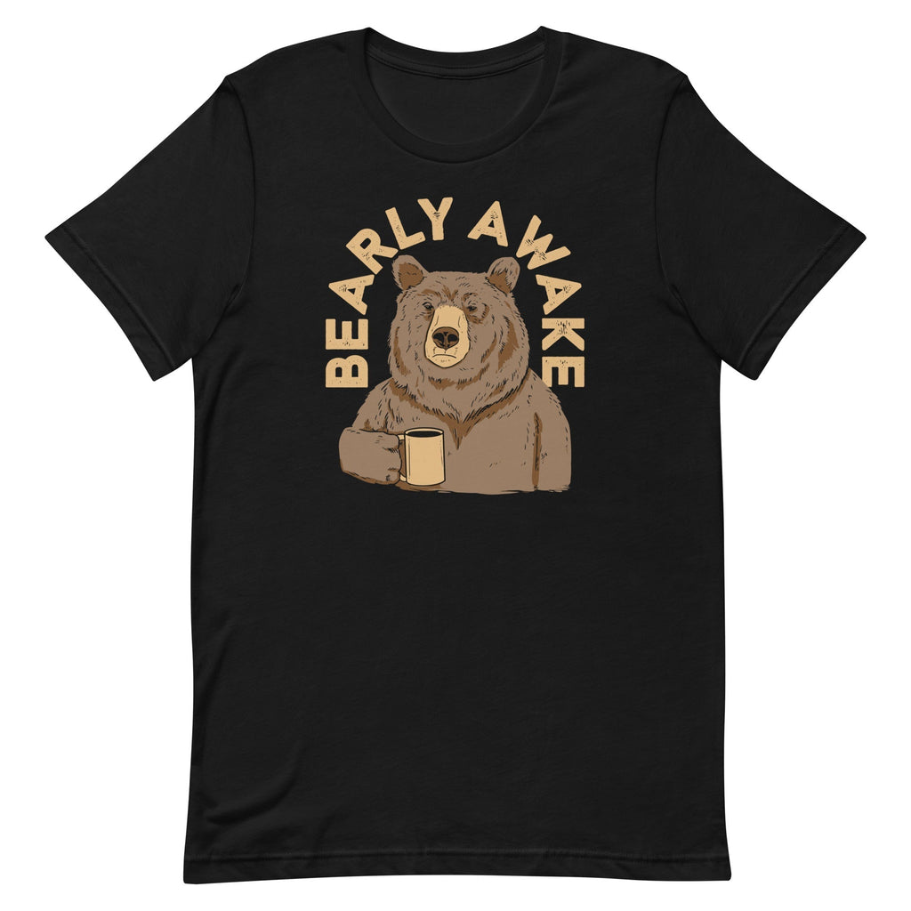 Bearly Awake Men's Signature Tee Hoodie, Sweatshirt | CoreVibeTees.com (Image 2)
