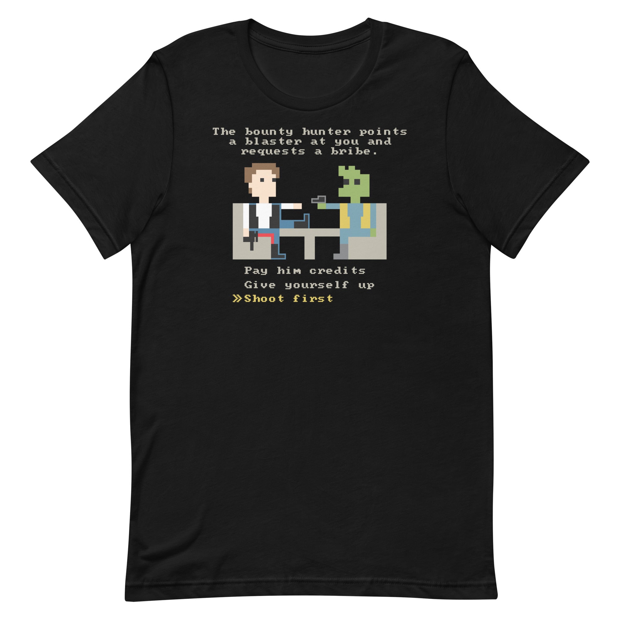The Bounty Hunter Men's Signature Tee Hoodie, Sweatshirt | CoreVibeTees.com (Image 2)