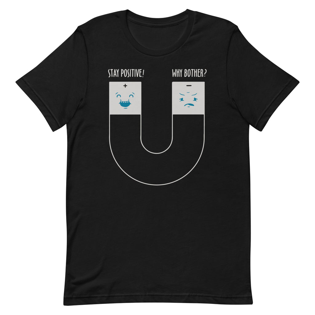 Stay Positive Men's Signature Tee Hoodie, Sweatshirt | CoreVibeTees.com (Image 2)