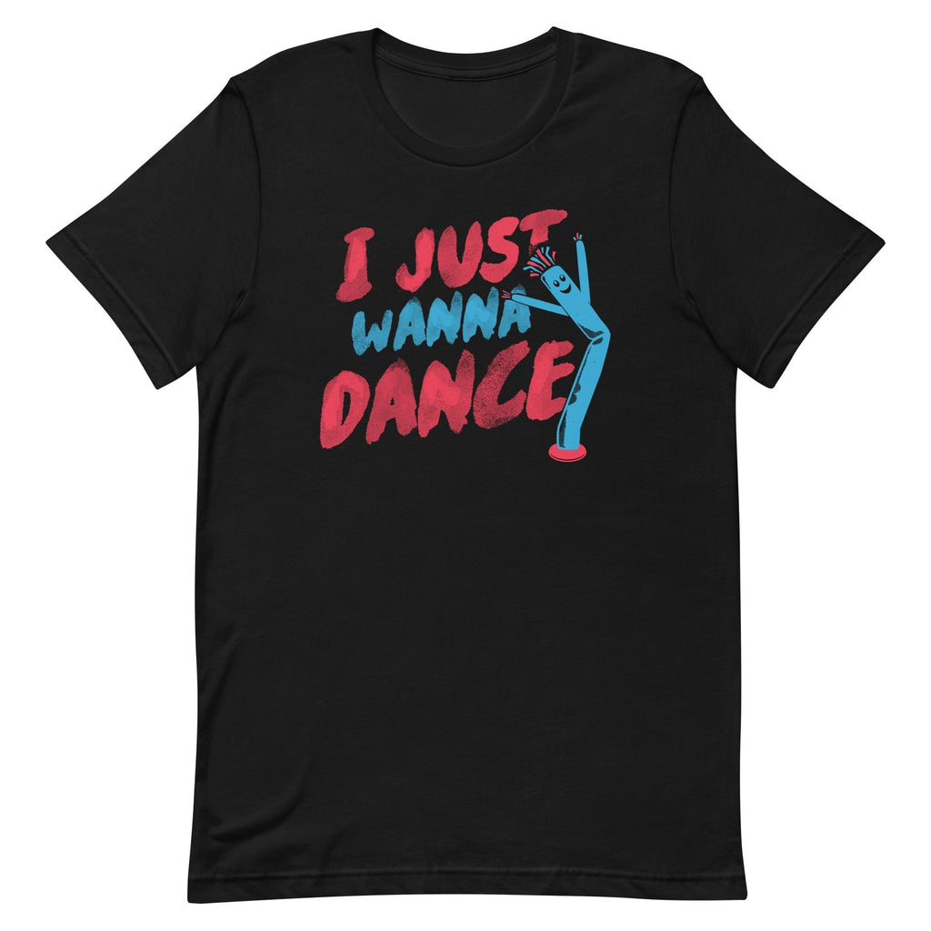 I Just Wanna Dance Men's Signature Tee Hoodie, Sweatshirt | CoreVibeTees.com (Image 2)