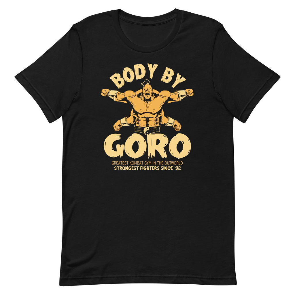 Body By Goro Men's Signature Tee Hoodie, Sweatshirt | CoreVibeTees.com (Image 2)