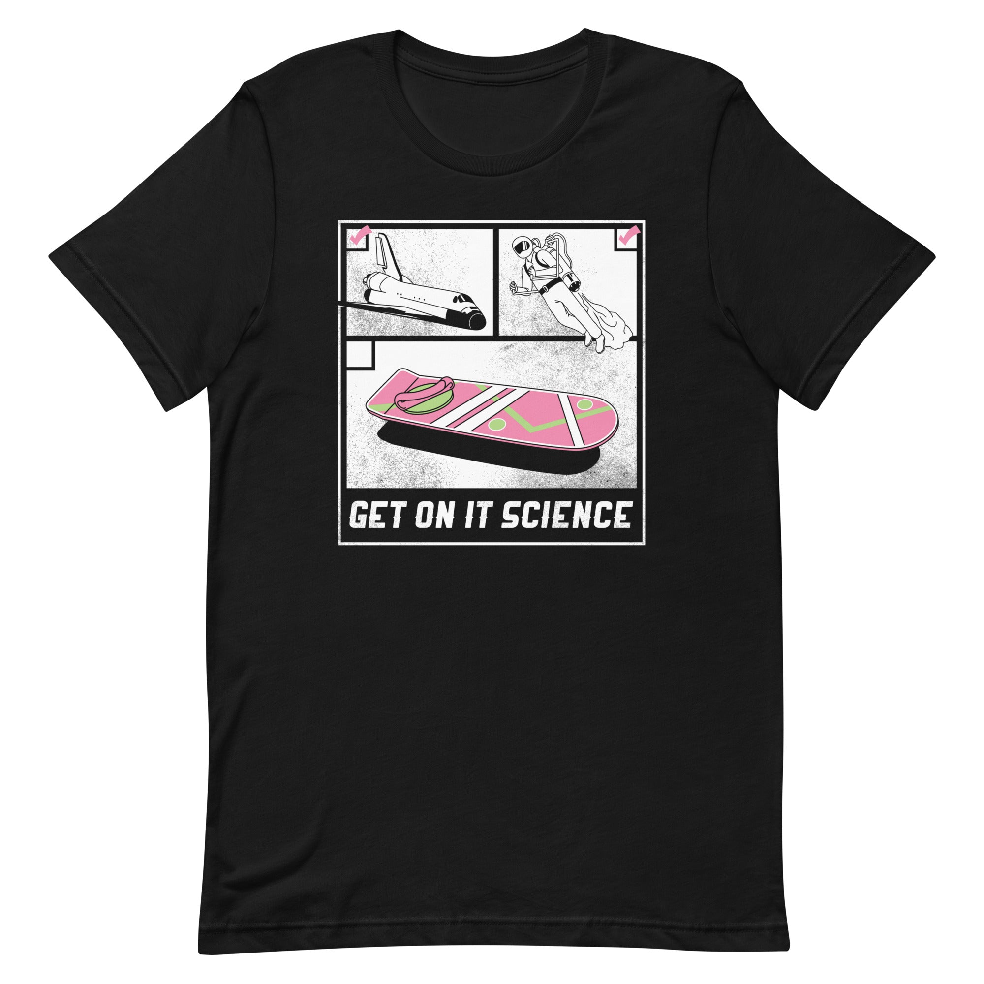 Get On It Science Men's Signature Tee Hoodie, Sweatshirt | CoreVibeTees.com (Image 2)