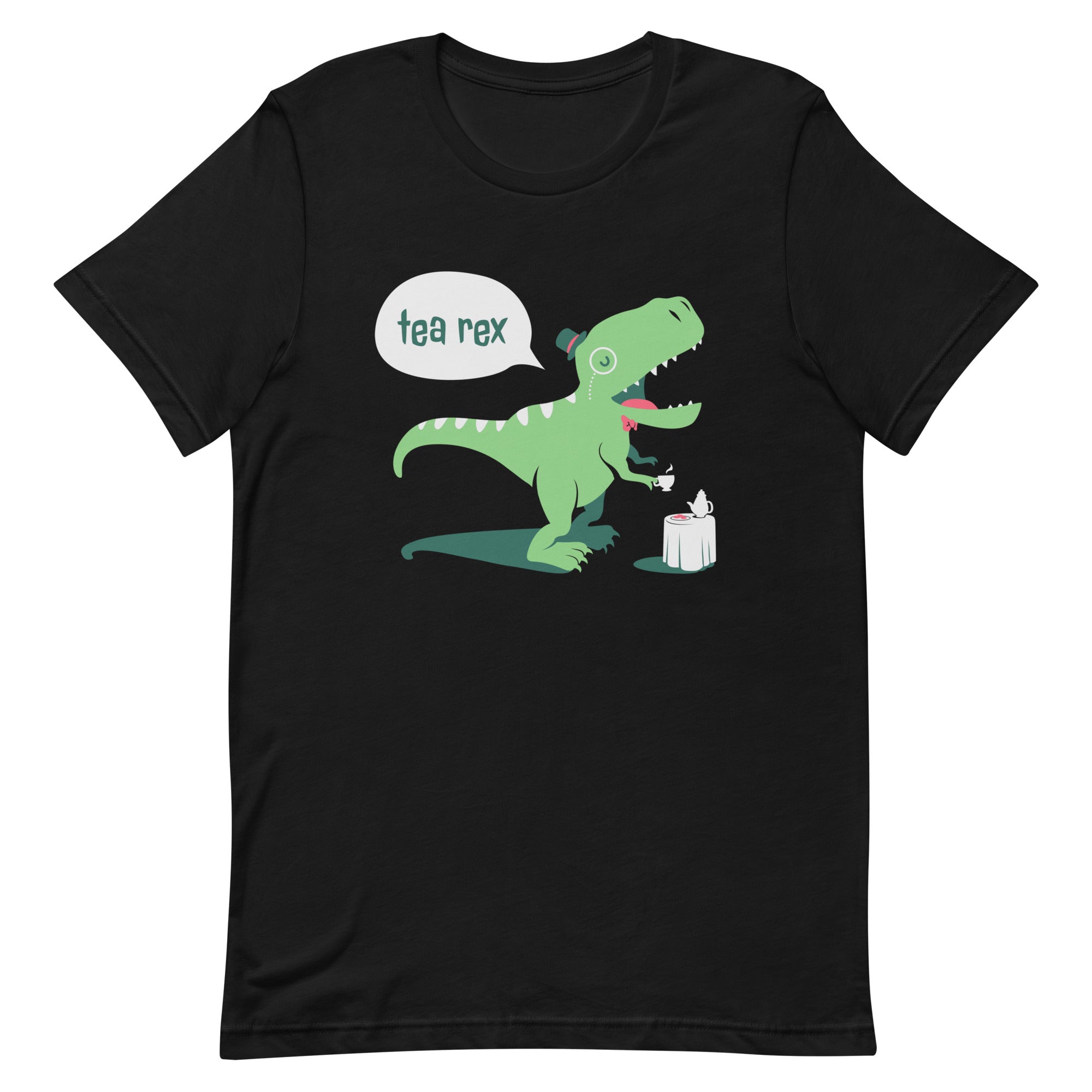 Tea Rex Men's Signature Tee Hoodie, Sweatshirt | CoreVibeTees.com (Image 2)