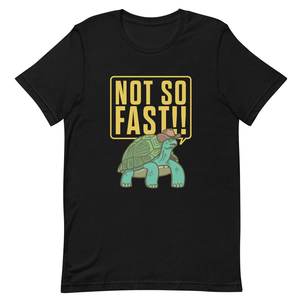 Not So Fast!! Men's Signature Tee Hoodie, Sweatshirt | CoreVibeTees.com (Image 2)