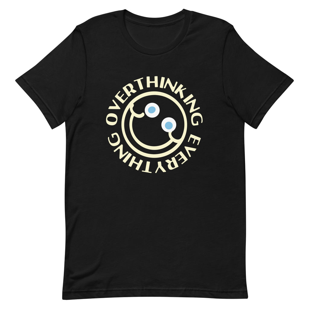 Overthinking Everything Men's Signature Tee Hoodie, Sweatshirt | CoreVibeTees.com (Image 2)