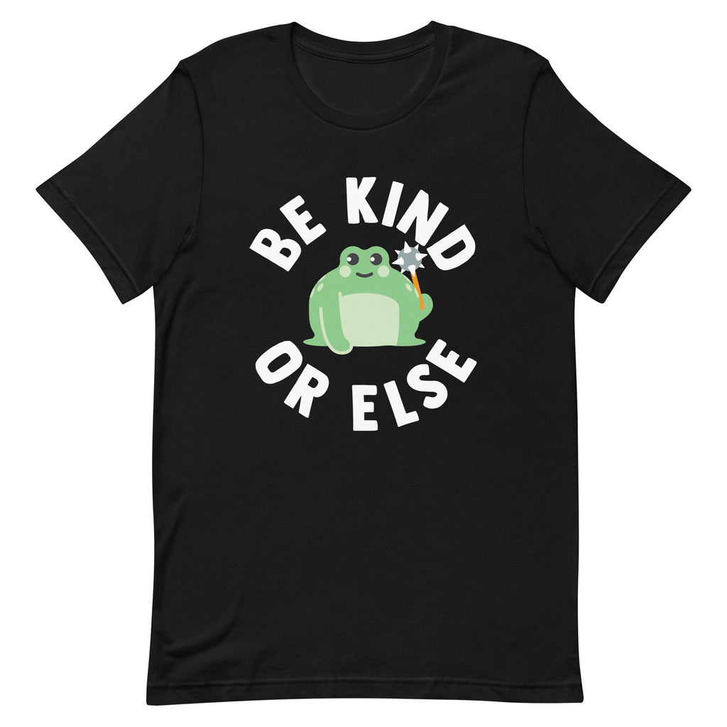 Be Kind Or Else Men's Signature Tee Hoodie, Sweatshirt | CoreVibeTees.com (Image 2)