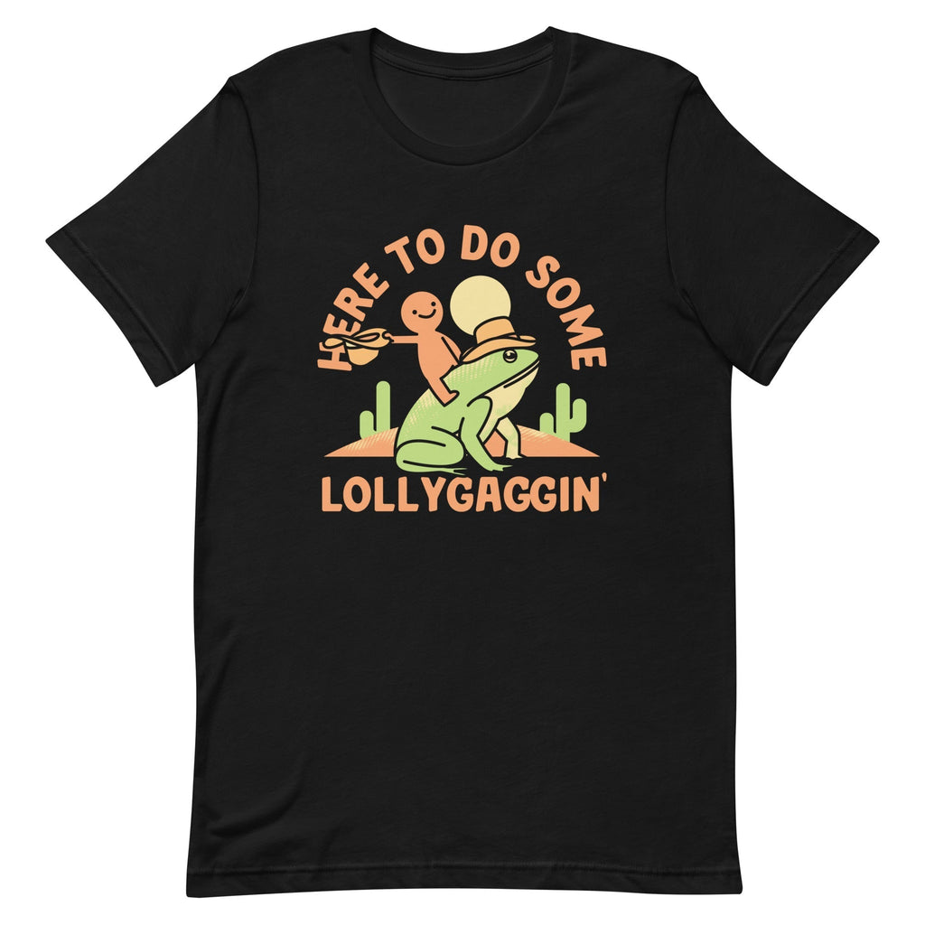 Here To Do Some Lollygaggin Men's Signature Tee Hoodie, Sweatshirt | CoreVibeTees.com (Image 2)