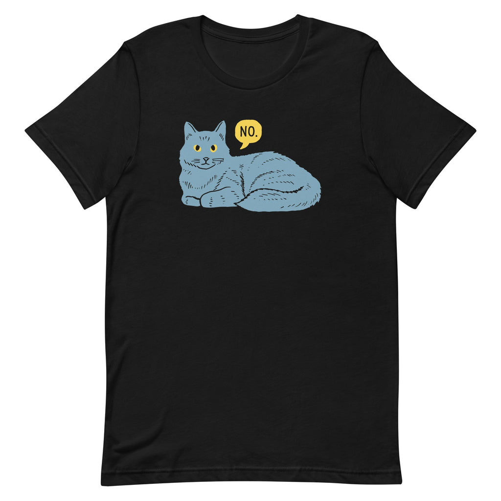 No Cat Men's Signature Tee Hoodie, Sweatshirt | CoreVibeTees.com (Image 1)