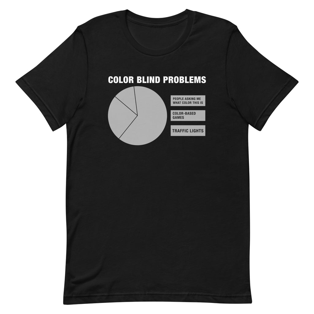 Color Blind Problems Men's Signature Tee Hoodie, Sweatshirt | CoreVibeTees.com (Image 2)