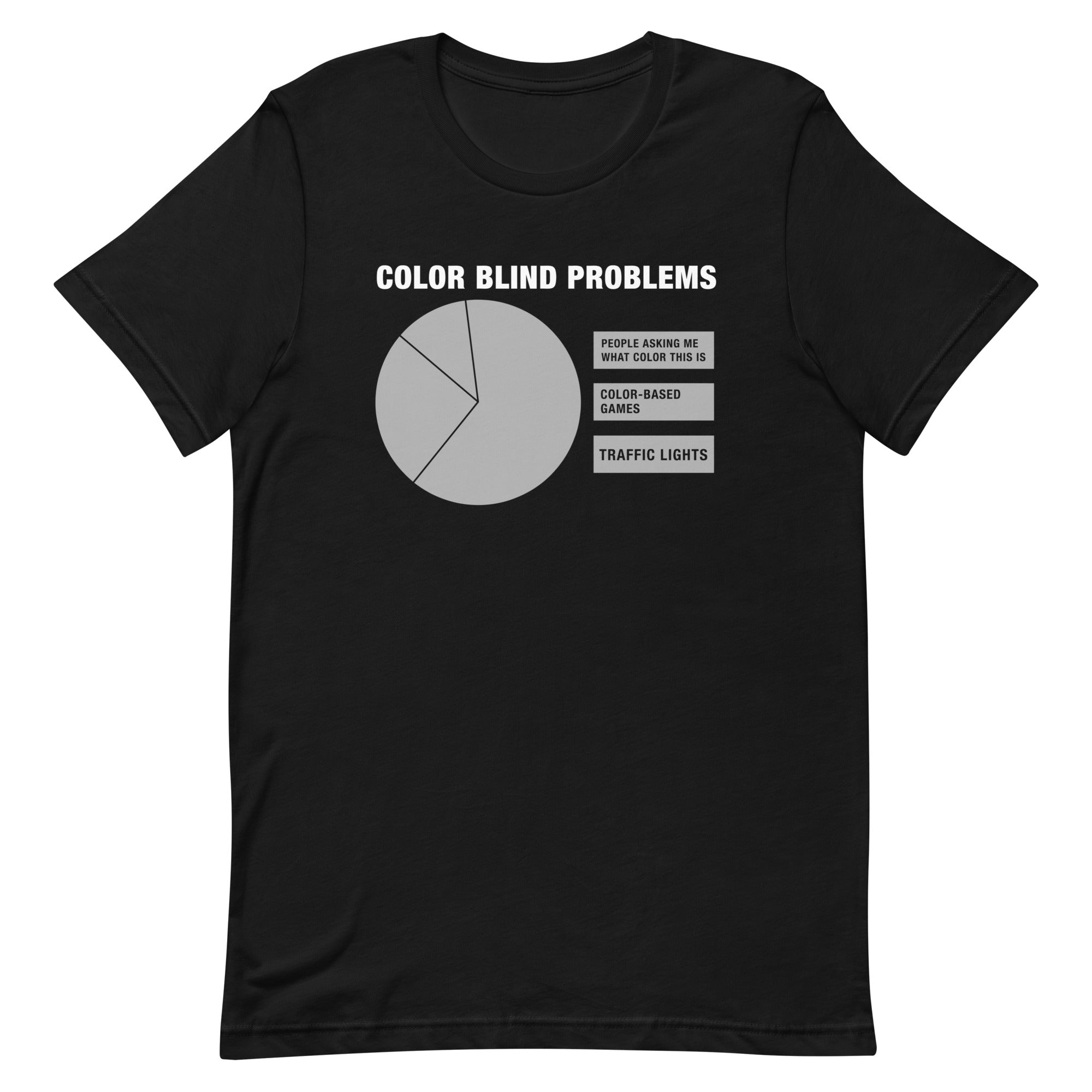 Color Blind Problems Men's Signature Tee Hoodie, Sweatshirt | CoreVibeTees.com (Image 2)