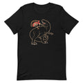 Turkey Riding T-Rex Men's Signature Tee Hoodie, Sweatshirt | CoreVibeTees.com (Image 1)