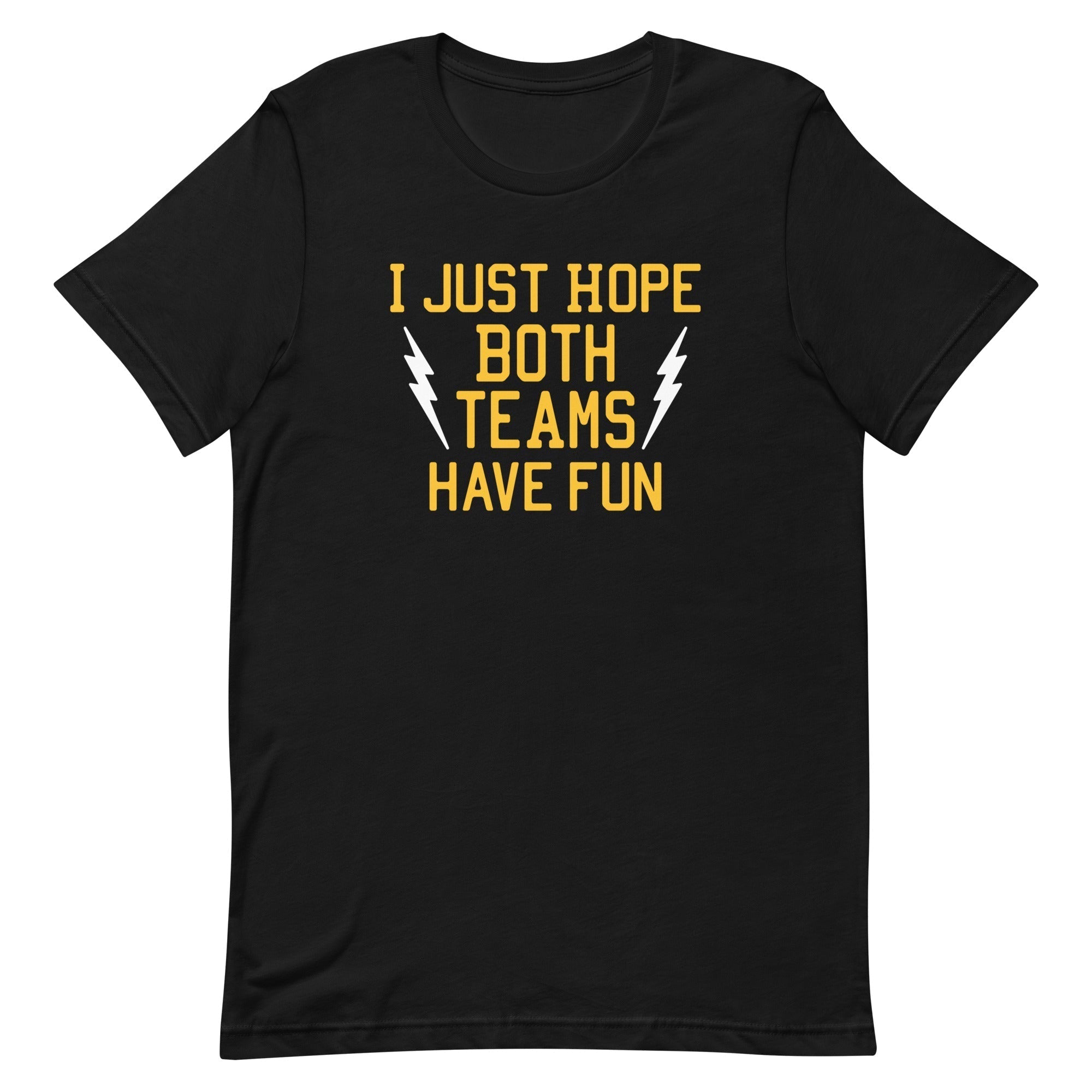 I Just Hope Both Teams Have Fun Men's Signature Tee Hoodie, Sweatshirt | CoreVibeTees.com (Image 2)