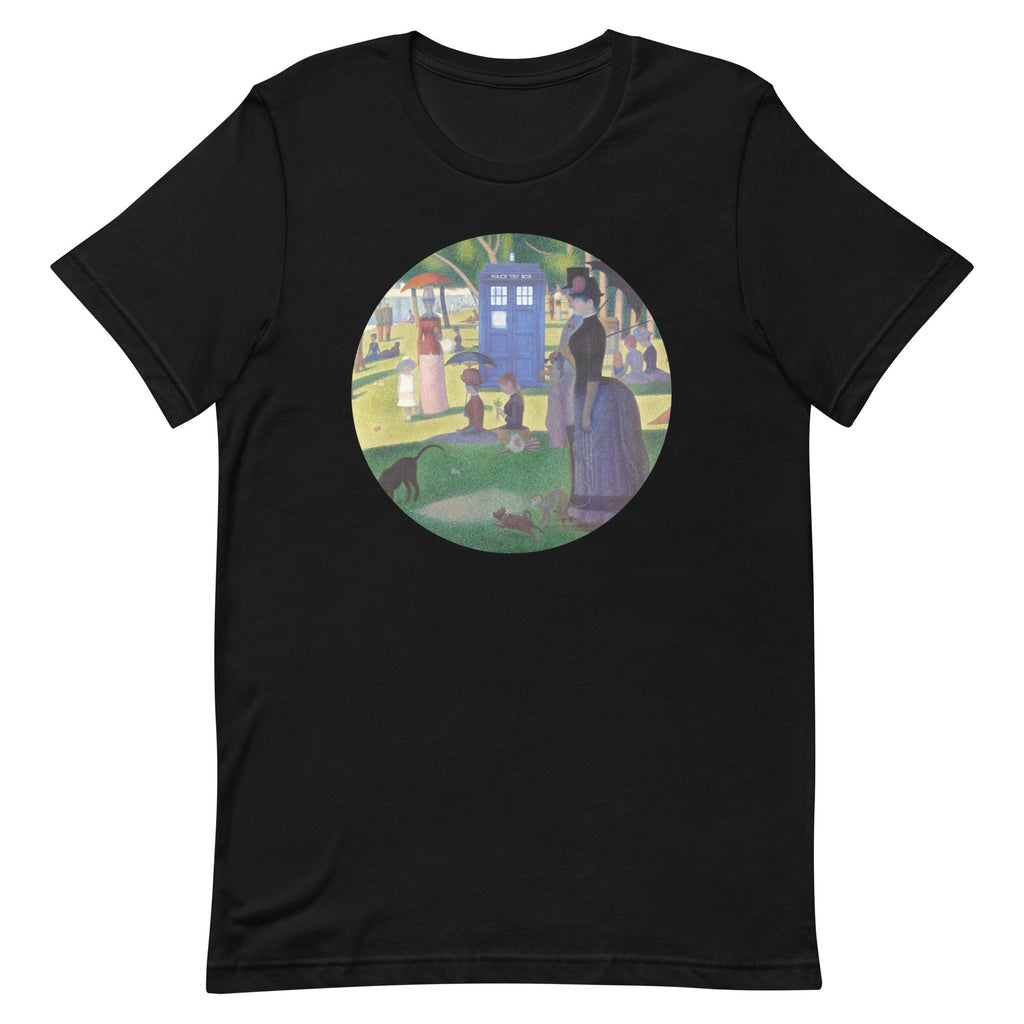 Tardis On La Grande Men's Signature Tee Hoodie, Sweatshirt | CoreVibeTees.com (Image 2)