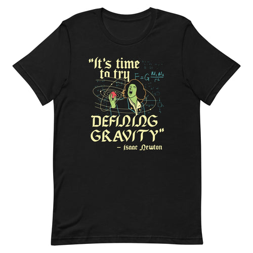 It's Time To Try Defining Gravity Men's Signature Tee Hoodie, Sweatshirt | CoreVibeTees.com (Image 2)