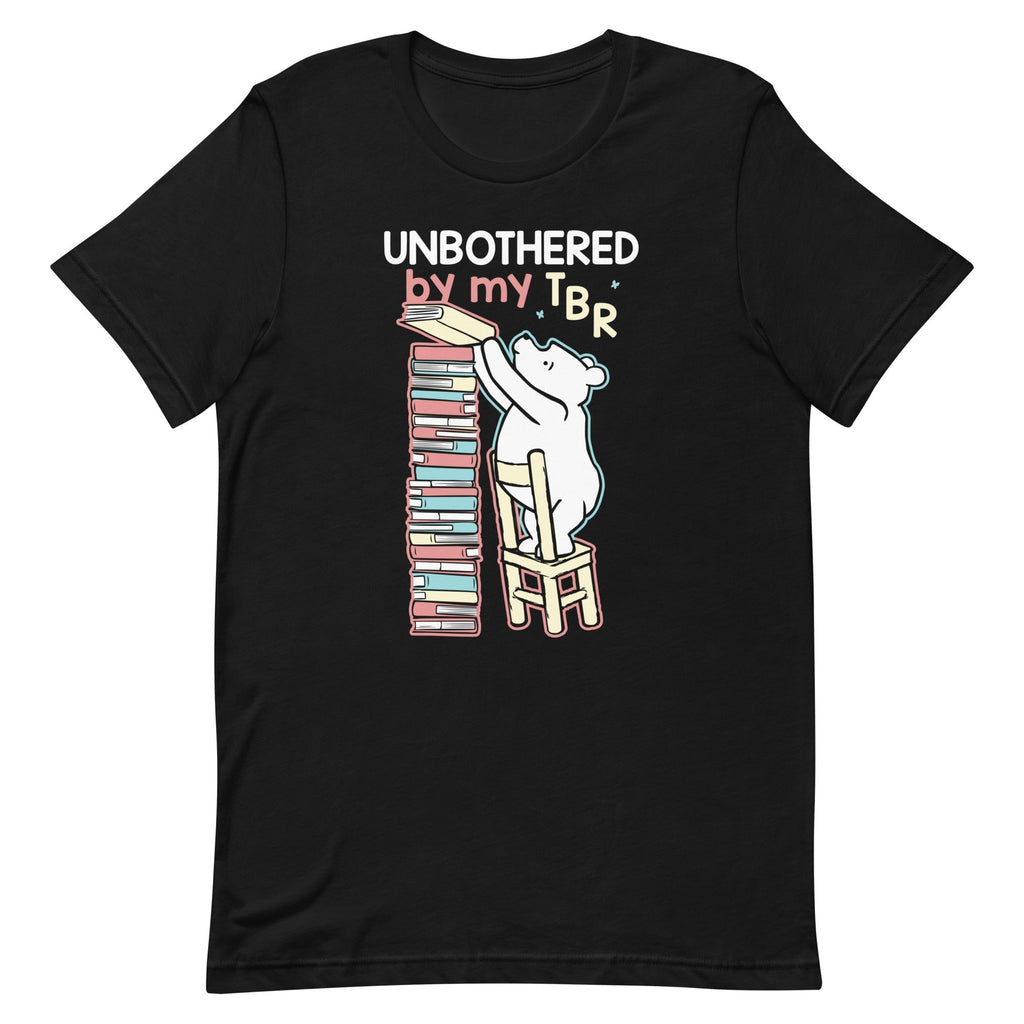 Unbothered By My TBR Men's Signature Tee Hoodie, Sweatshirt | CoreVibeTees.com (Image 2)