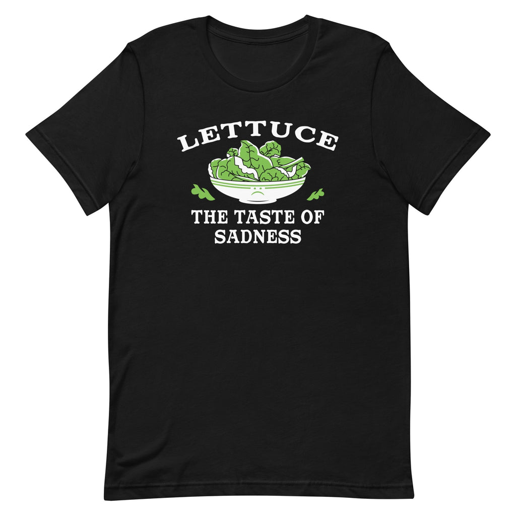 Lettuce, The Taste Of Sadness Men's Signature Tee Hoodie, Sweatshirt | CoreVibeTees.com (Image 1)