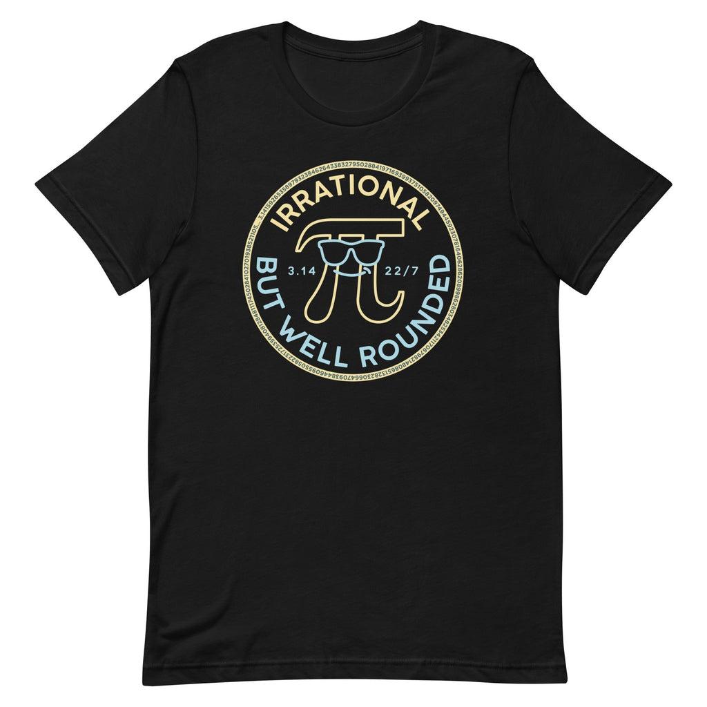 Irrational But Well Rounded Men's Signature Tee Hoodie, Sweatshirt | CoreVibeTees.com (Image 1)