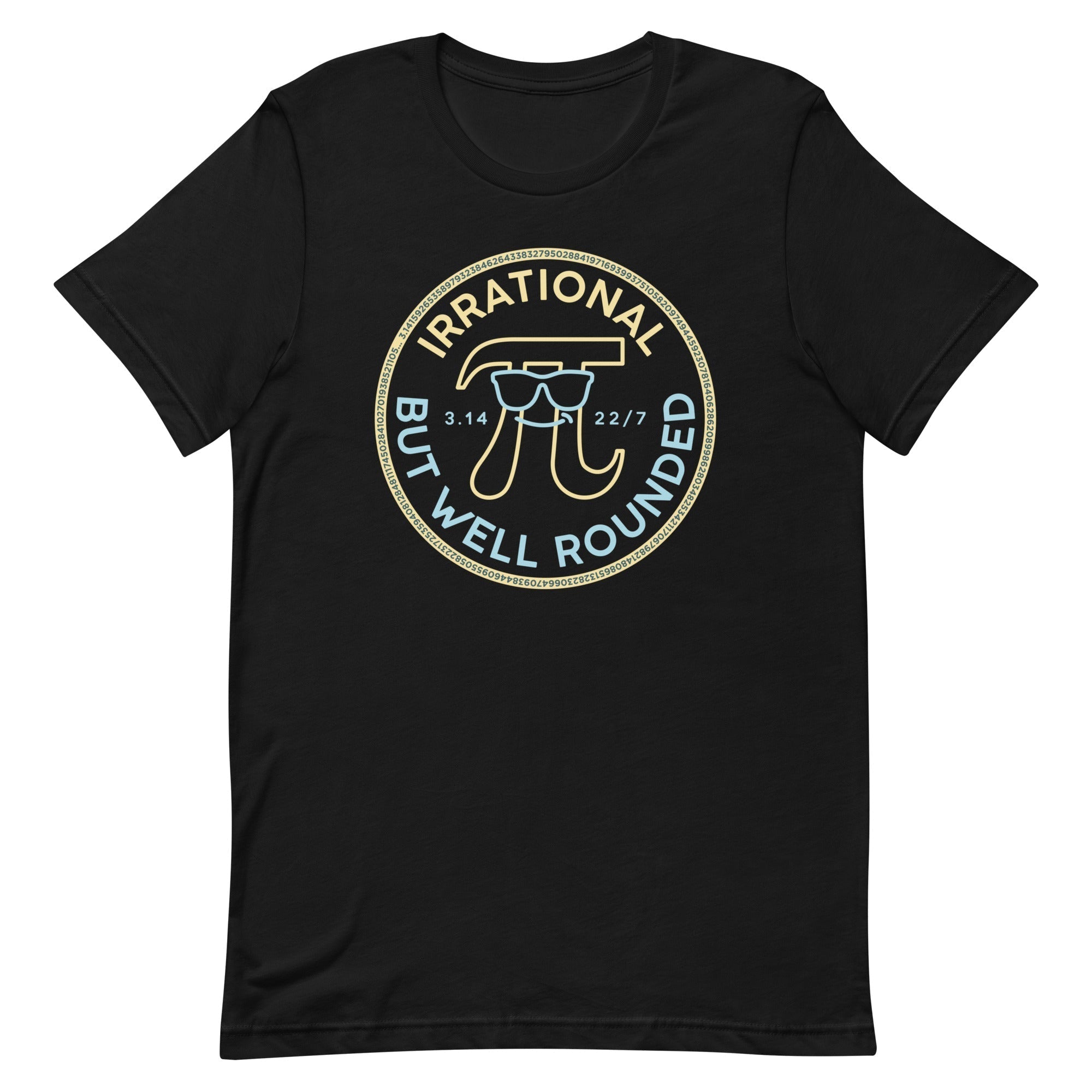 Irrational But Well Rounded Men's Signature Tee Hoodie, Sweatshirt | CoreVibeTees.com (Image 1)