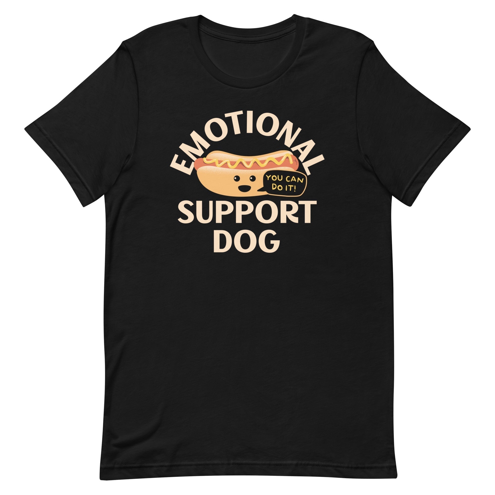 Emotional Support Dog Men's Signature Tee Hoodie, Sweatshirt | CoreVibeTees.com (Image 2)