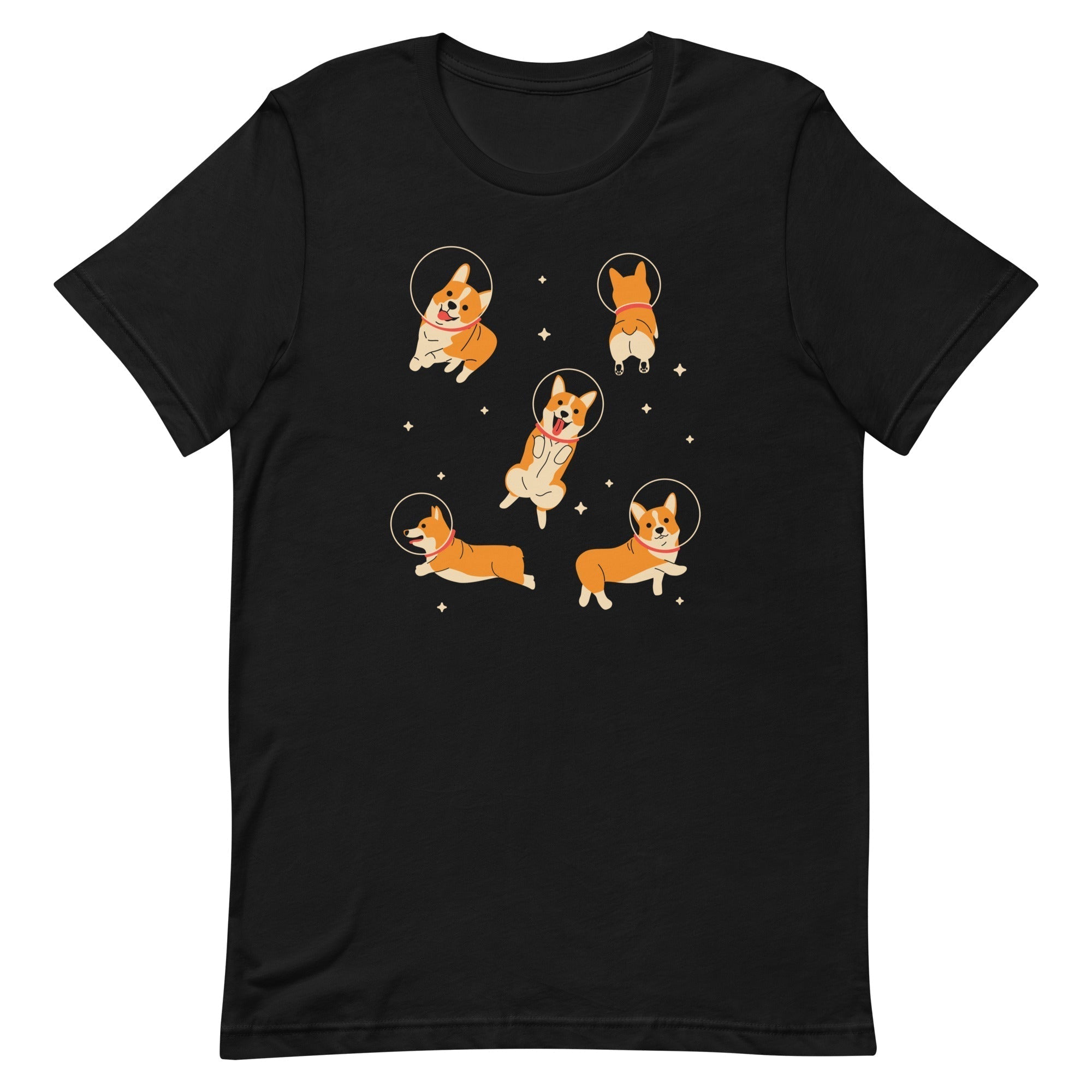 Corgis In Space Men's Signature Tee Hoodie, Sweatshirt | CoreVibeTees.com (Image 1)