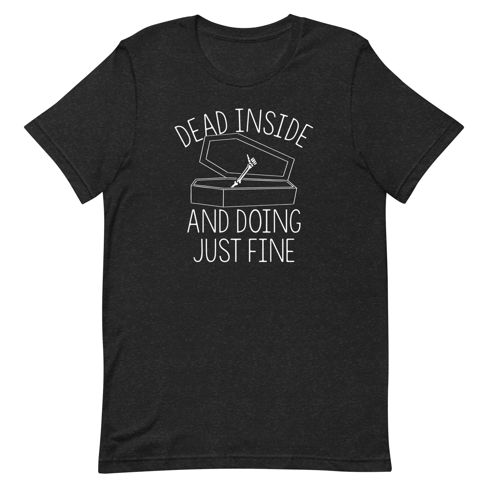 Dead Inside And Doing Fine Men's Signature Tee Hoodie, Sweatshirt | CoreVibeTees.com (Image 2)