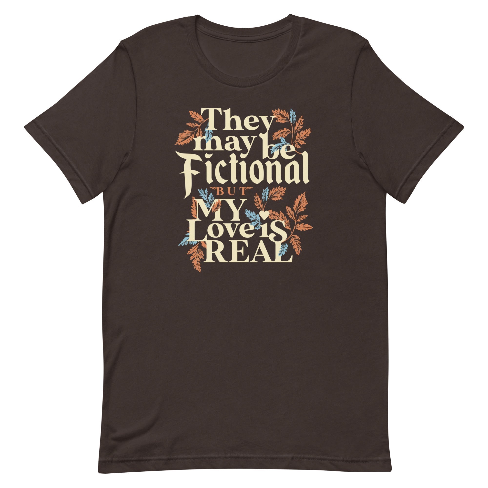 They May Be Fictional But My Love Is Real Men's Signature Tee Hoodie, Sweatshirt | CoreVibeTees.com (Image 4)